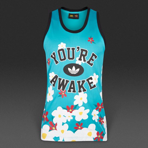 Adidas Originals Pharrell Williams Daisy Tank Shock Green / White / Red / Yellow for Men
